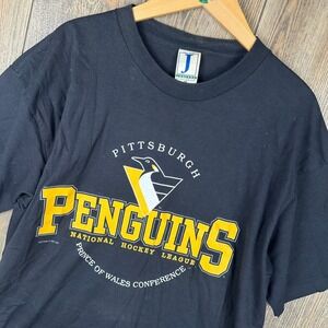 NHL Pittsburgh Penguins Vintage 1992 Hockey Jostens T-Shirt Size Large